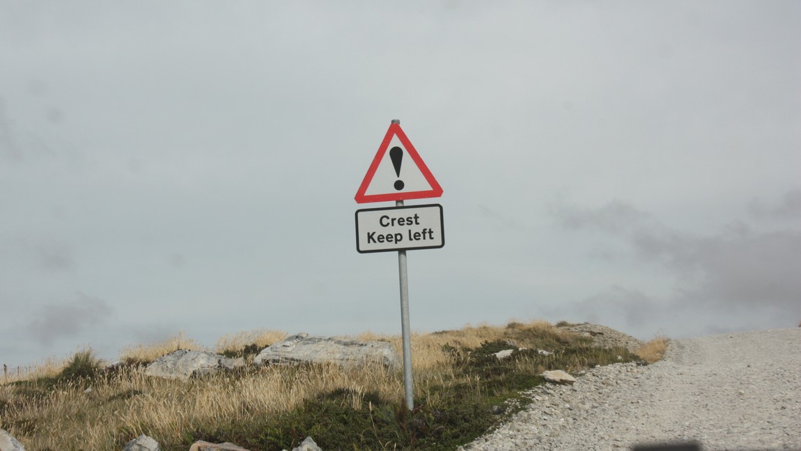Blind crest sign