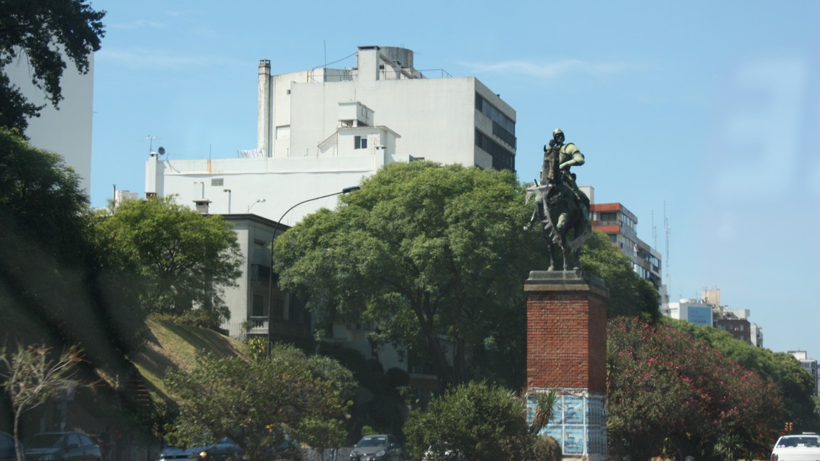 Equestrian statue