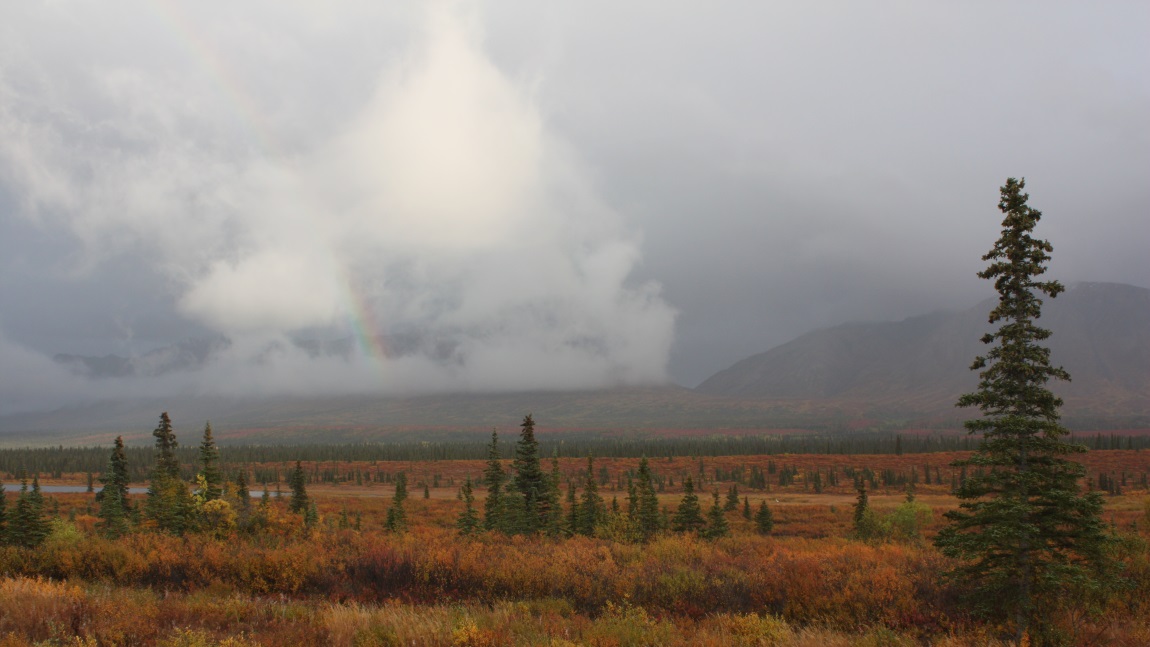 Rainbow in Broad Pass