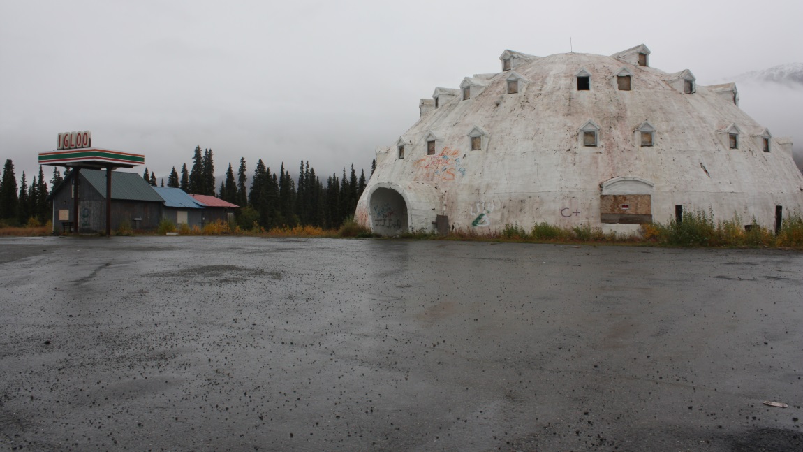 Passing the igloo