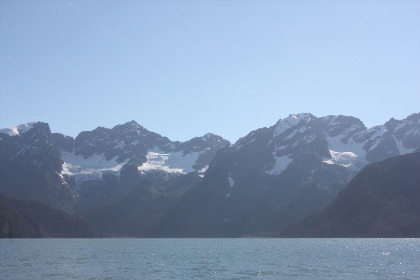 Glaciers on the Eastern shore of Resurrection Bay