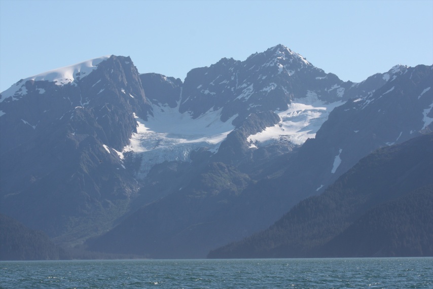 More glaciers visible as we leave Resurrection Bay