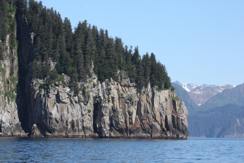 Neat rock formations near Aialik Cape