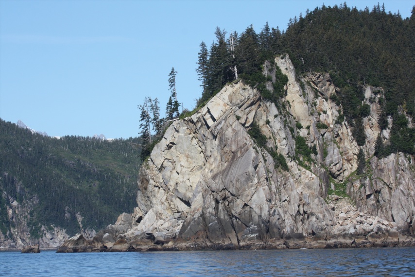 Neat rock formations near Aialik Cape