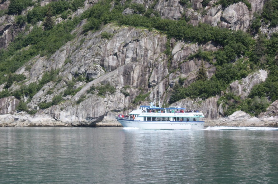 Another tour boat heading up Northwestern Arm