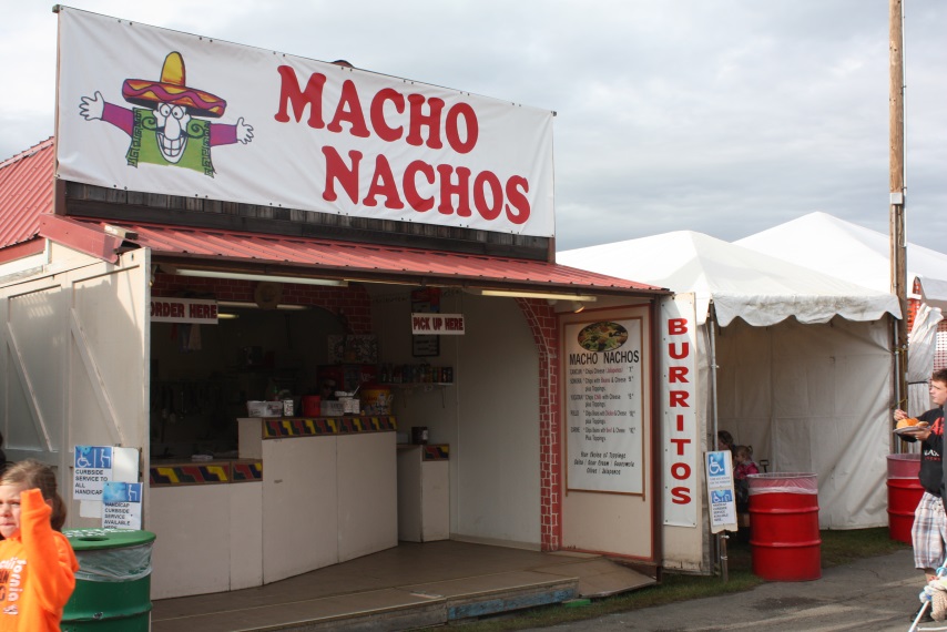 All kinds of ethnic food choices