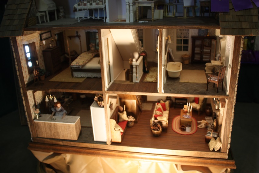 Another view of the miniature house