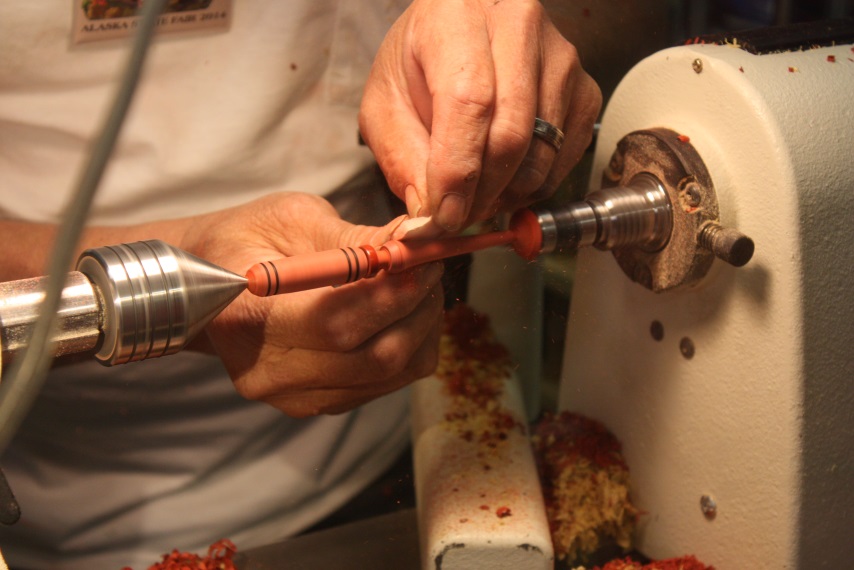 Using a sanding pad