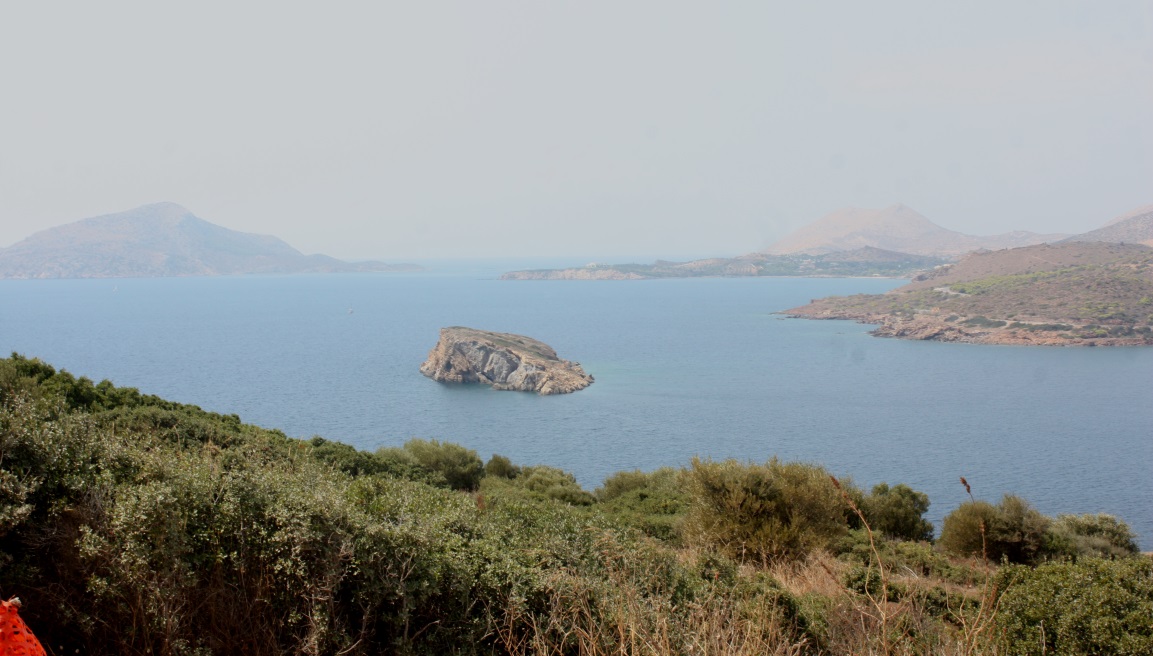 Looking West from Sounio Bay