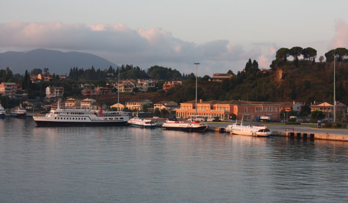 Sunrise in Corfu