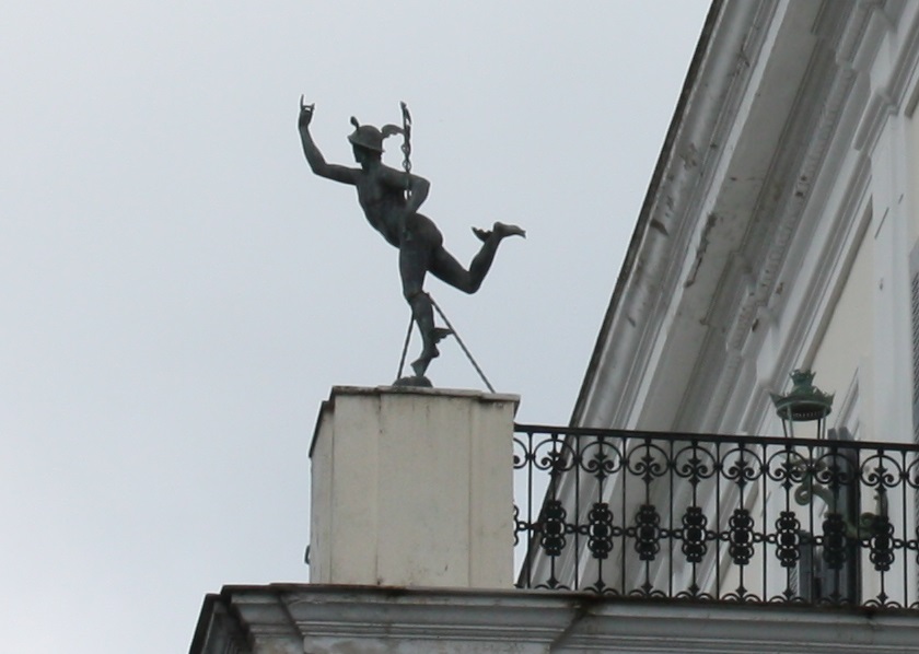 Mercury (Hermes) sculpture