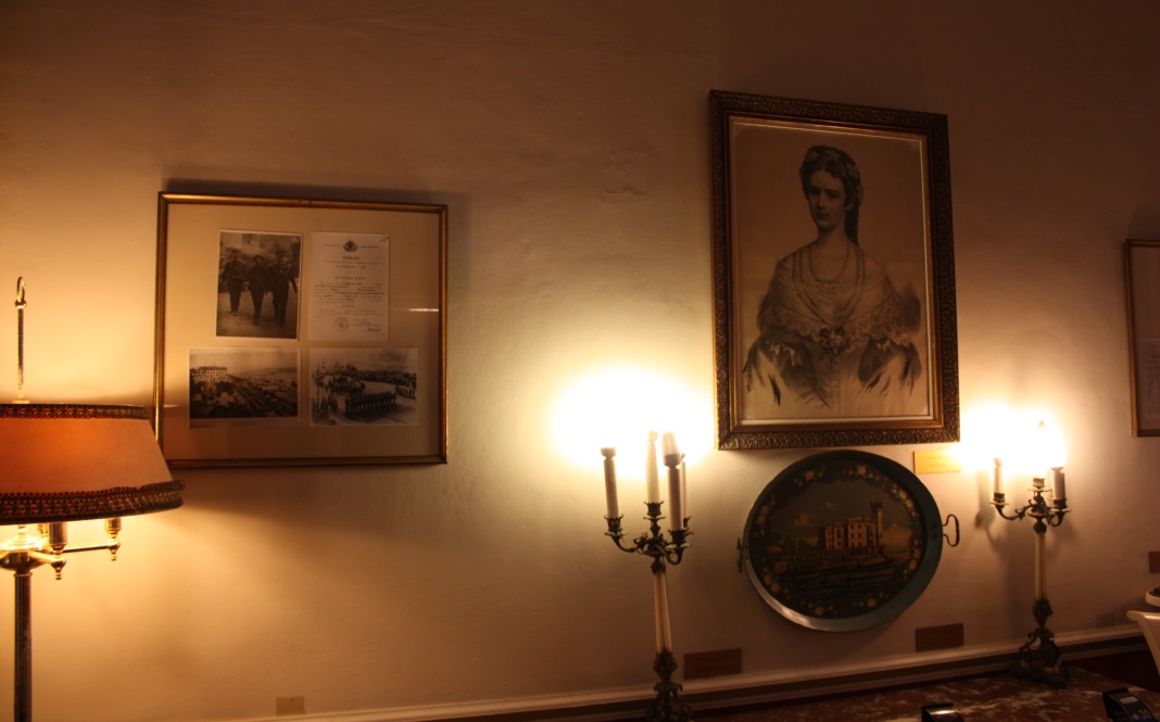 Inside the Achilleion Museum