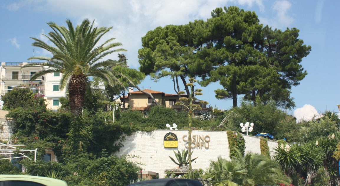 The Casino Corfu at the Holiday Palace Hotel