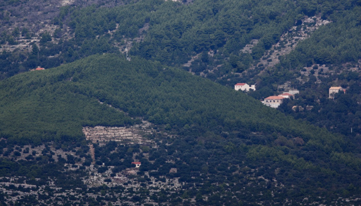 The town of Blato on the island of Mljet