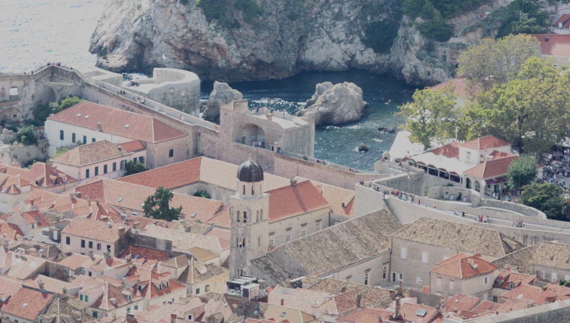 Closer view of the Old Town