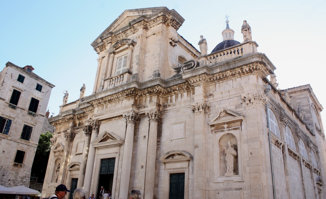 Back of the Church of Saint Blaise