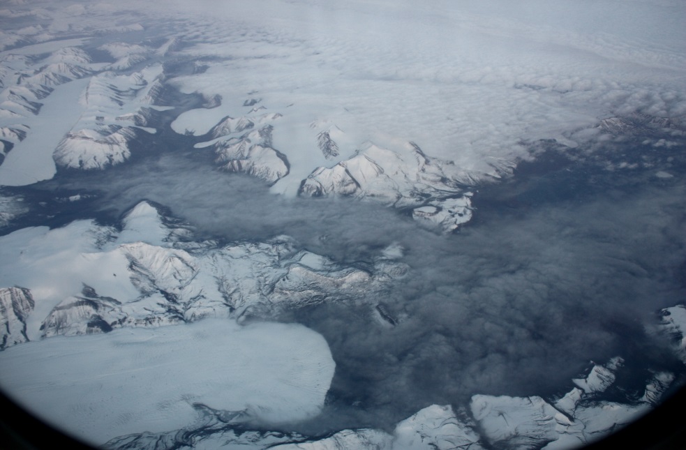 Mountains and glaciers on Canada's Axel Heiberg Island