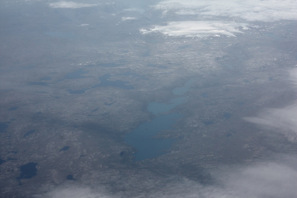 Ustevatnet, Sloddfjorden, and Bergsmulfjorden lakes