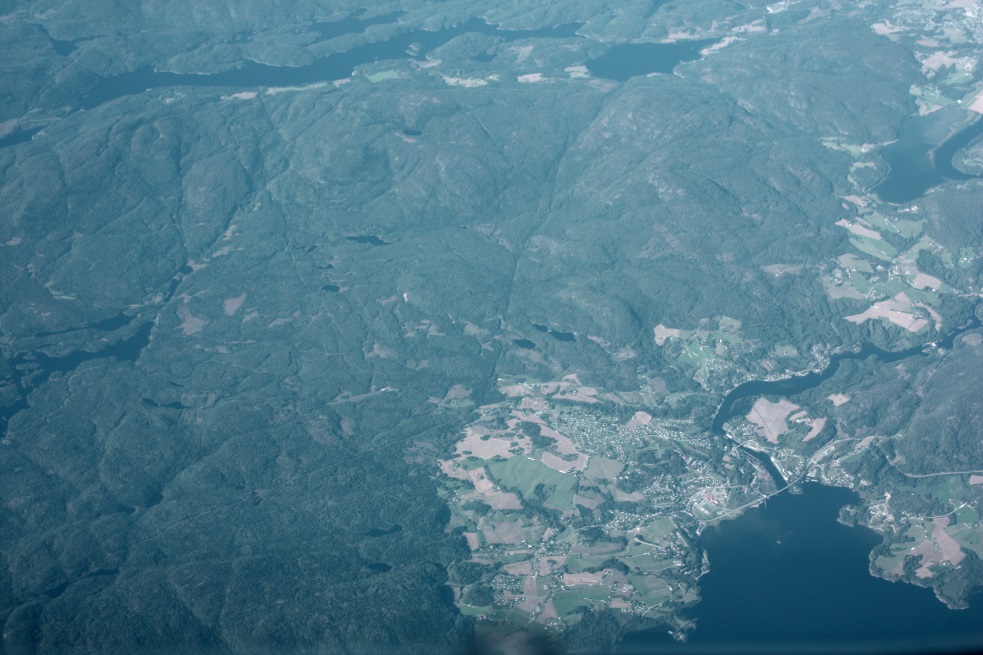 The town of Ulefoss