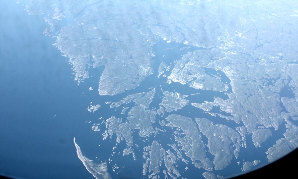 Closer view of Kragero, Norway