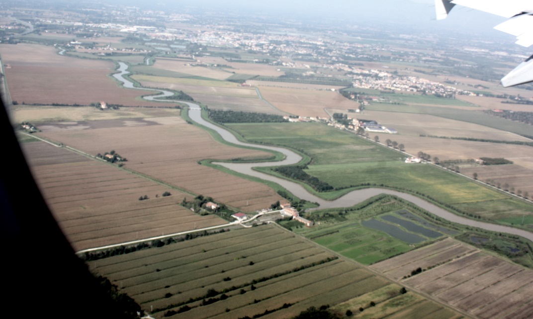Taking off from Venice Marco Polo Airport