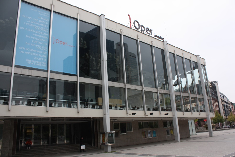 Frankfurt's modern Opera House