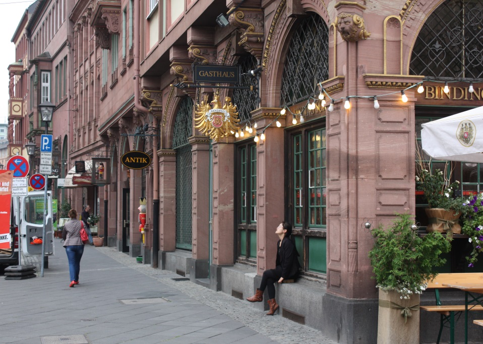 Classic looking German street