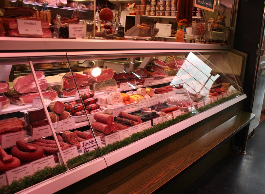 Hams and sausages of all kinds