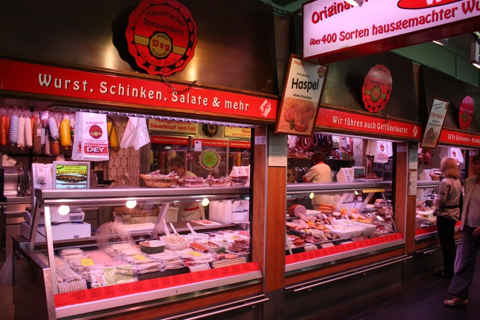 Wurst (sausages) and other processed meats