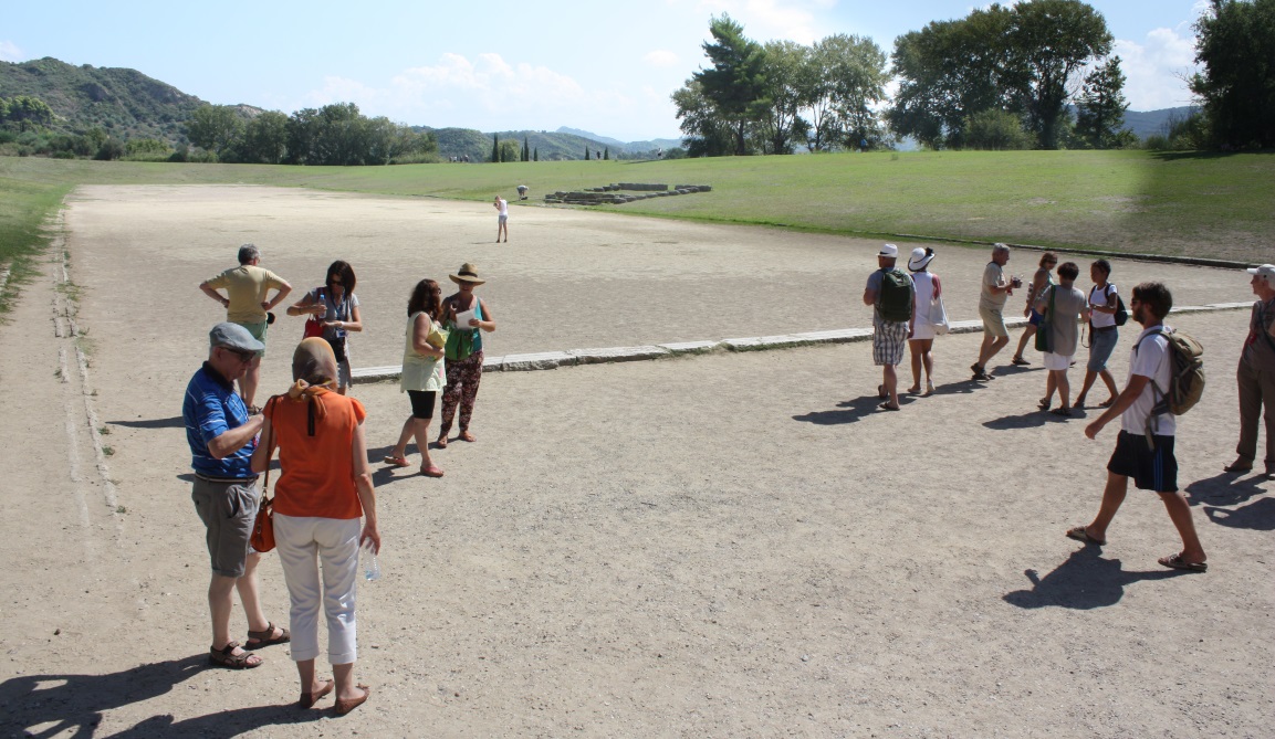 The first Olympic stadium