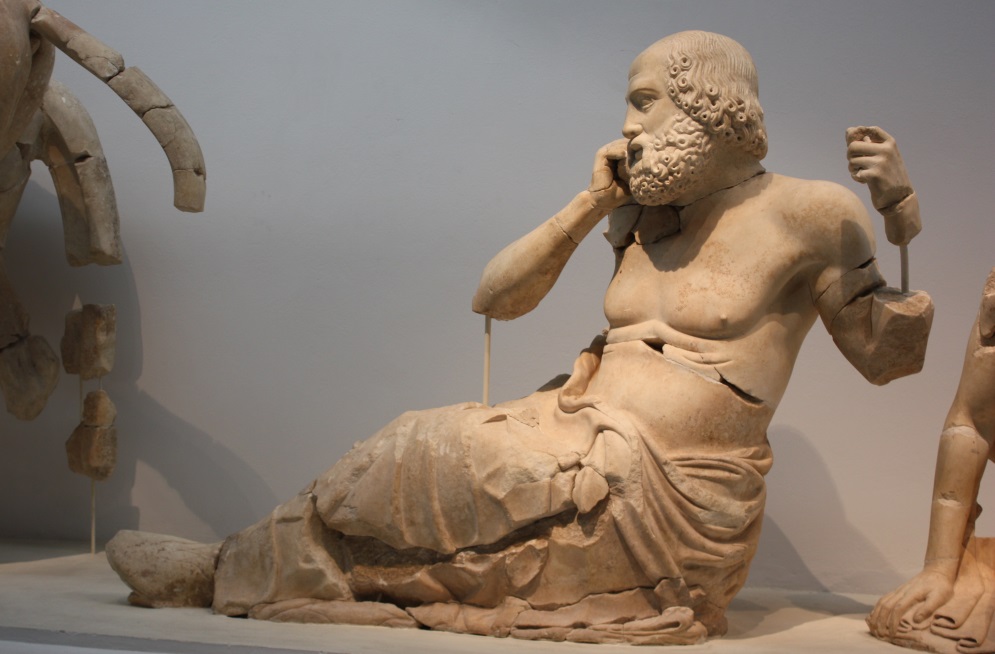The old Seer seems to foresee the invention of the cellular phone