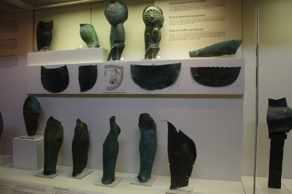 Bronze defensive equipment