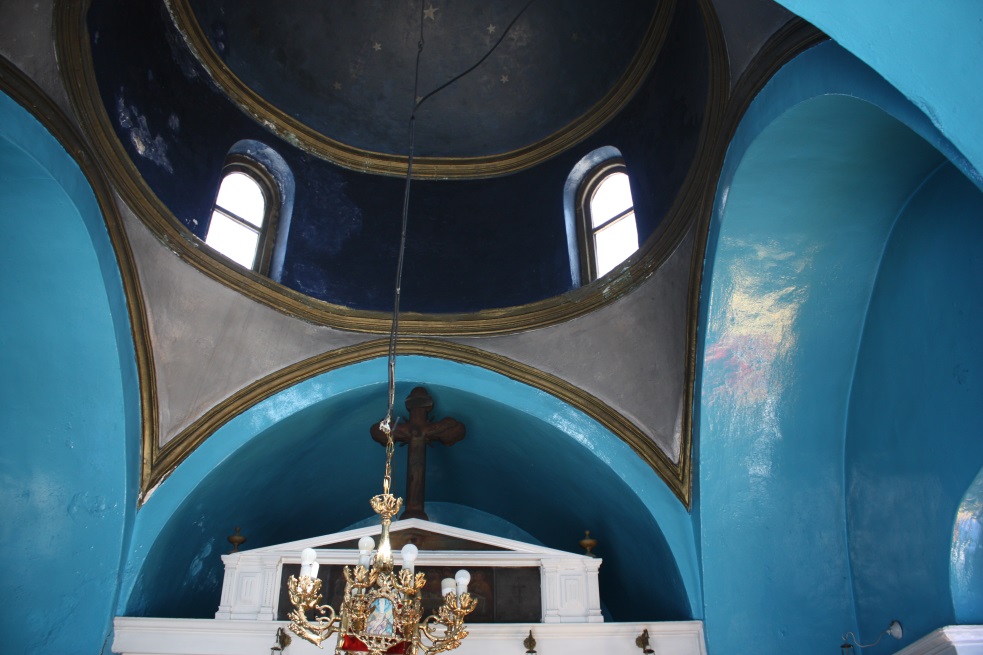 Inside St. Nicholas church