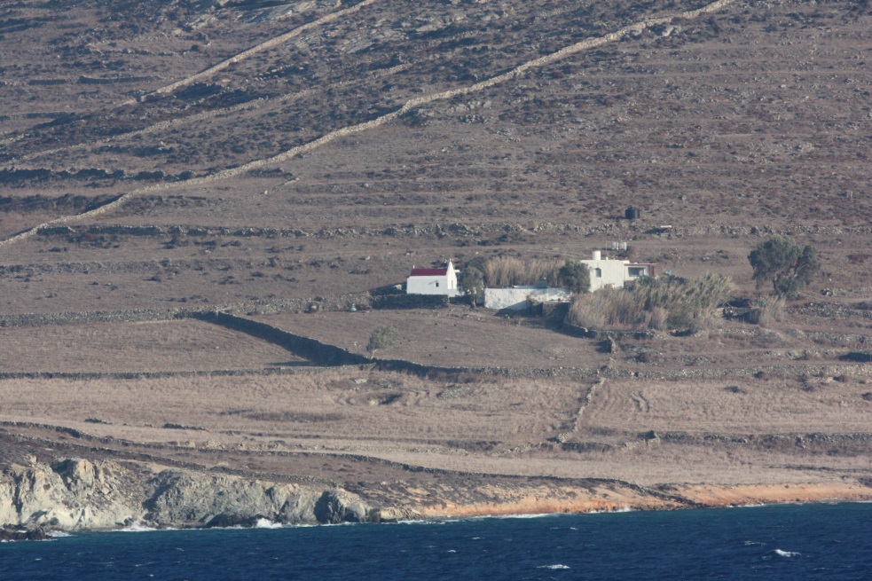 Small church on Delos Island