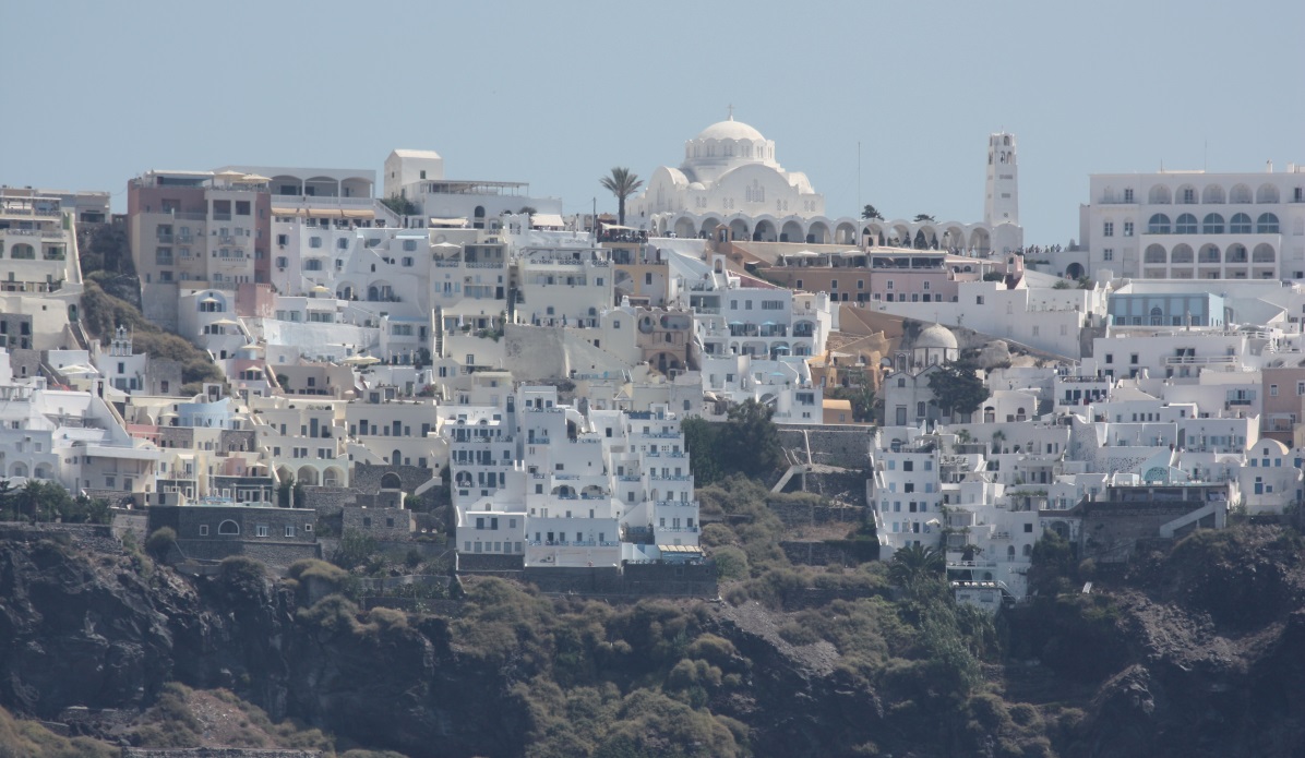 Orthodox Metropolitan Cathedral in Fira