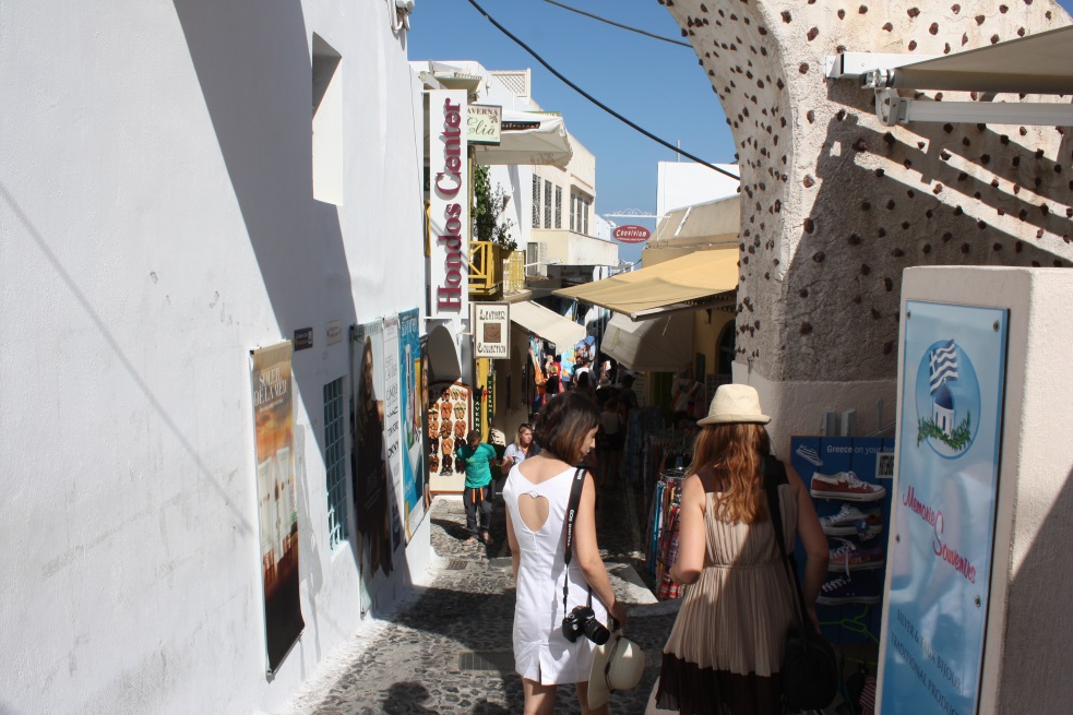 The streets are rather narrow and a bit hilly