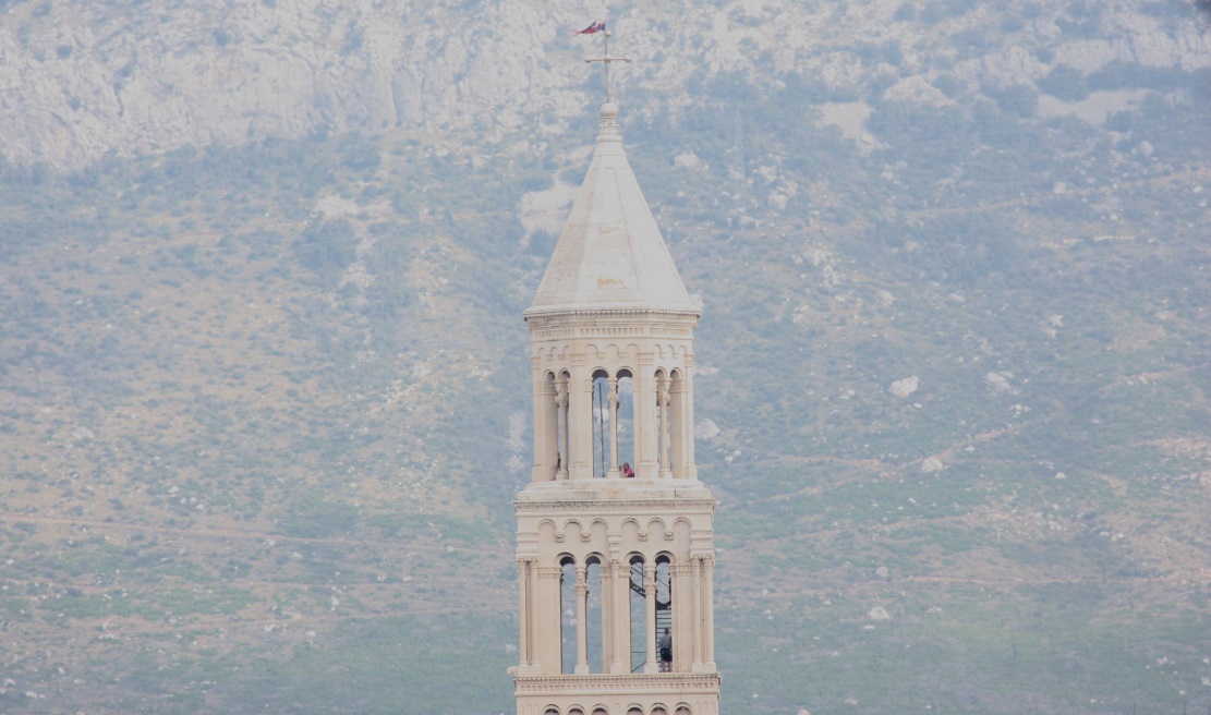 Top of the Cathedral of Saint Duje bell tower