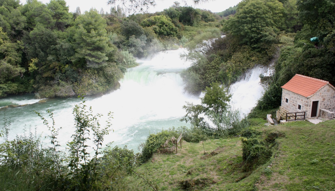 Krka River falls
