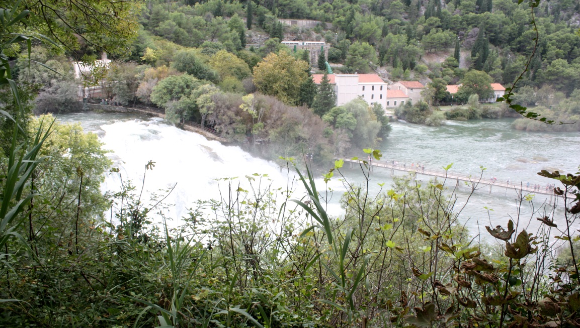 View from the East side of the falls