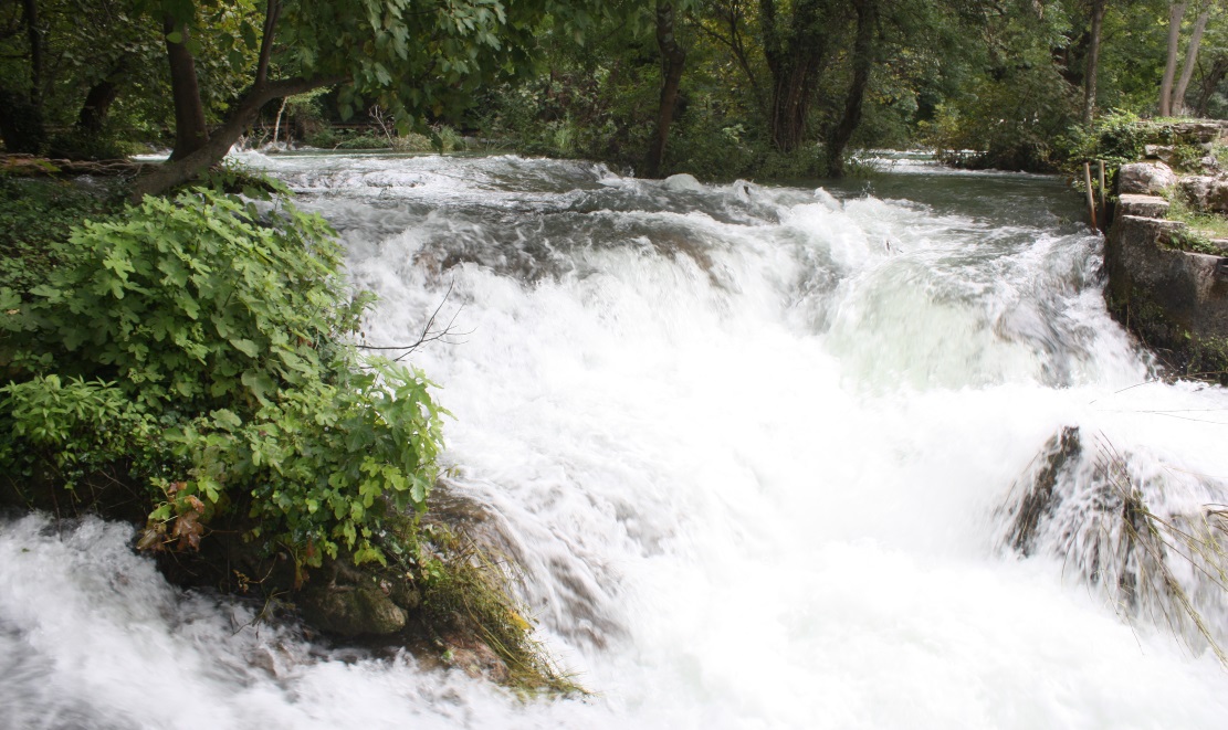 Much more water than normal