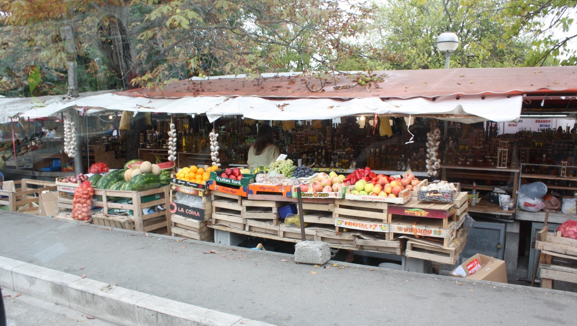 Local street market