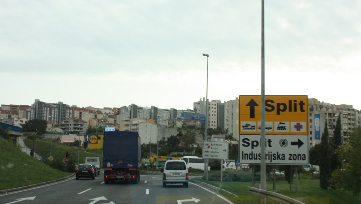 Heading toward the Port