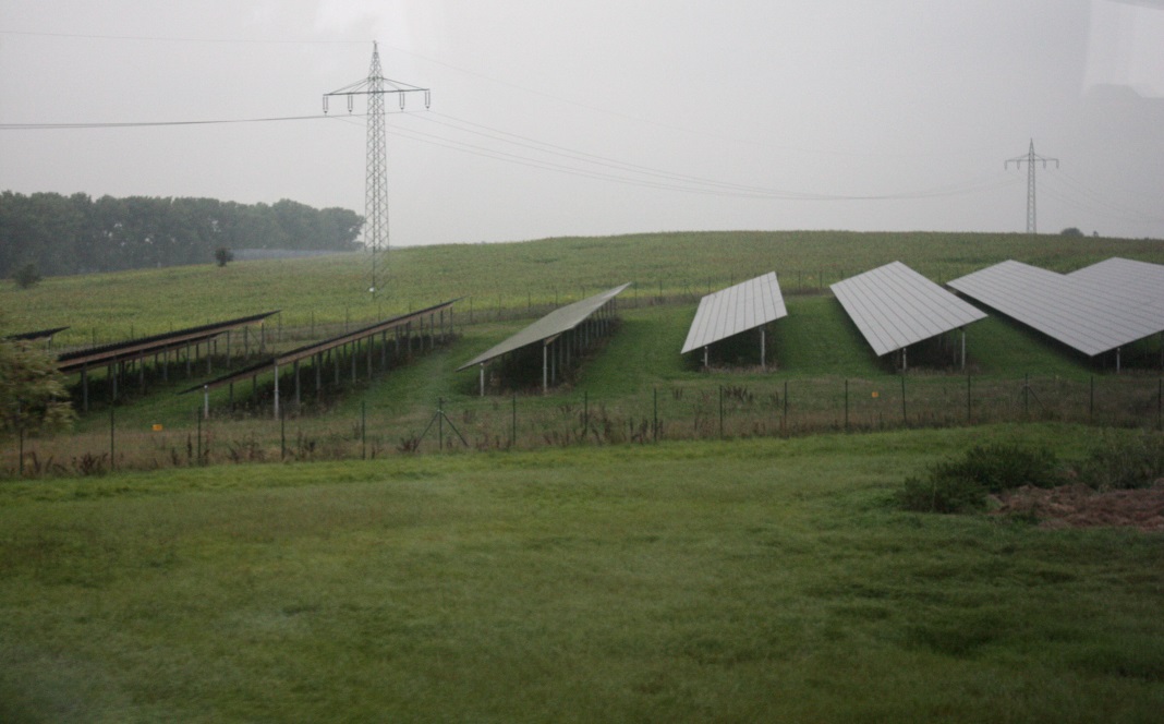 Solar farm in Oberlaimbach