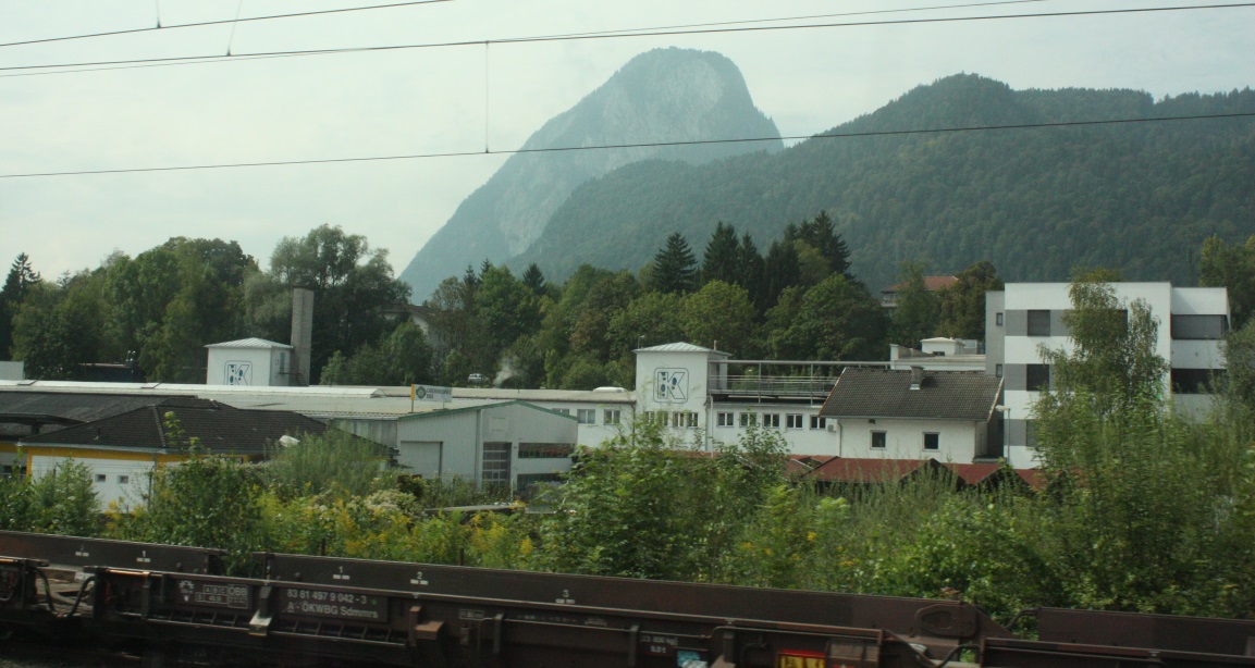 Mountains visible from Kufstein, Austria