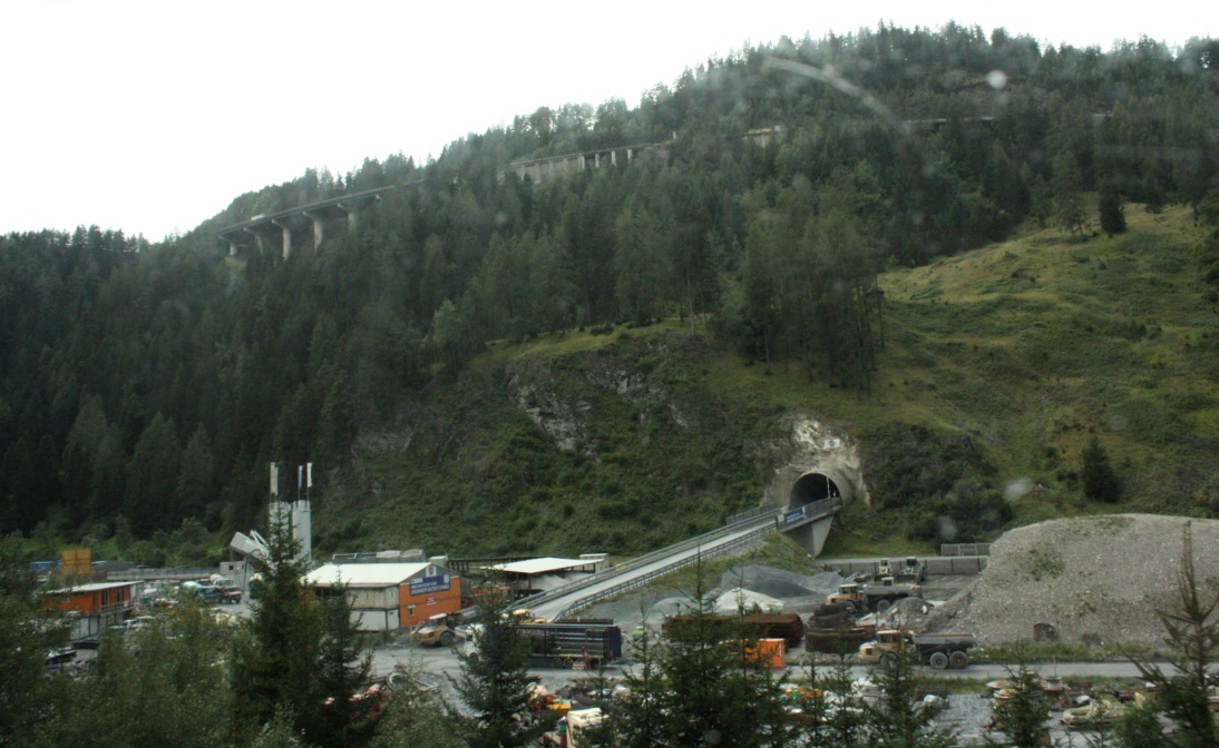 Brenner Base Tunnel construction site