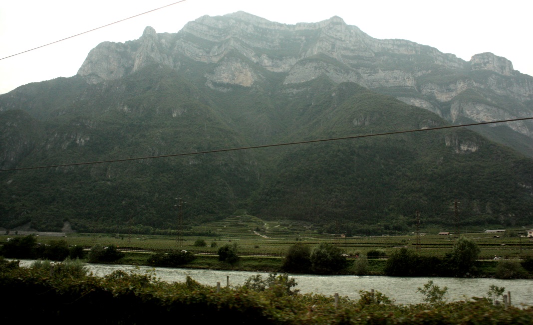Mountains just South of Avio, Italy