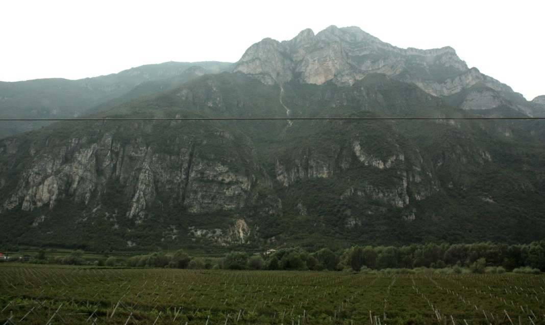 Mountains just South of Avio, Italy