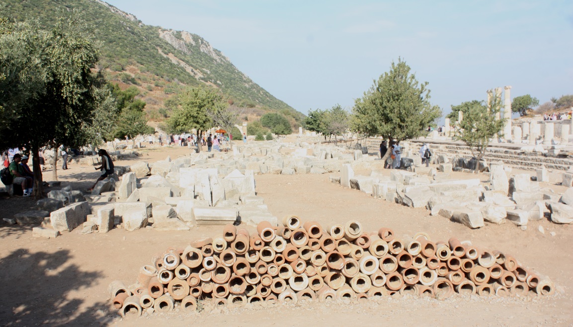 Near the Basilica Stoa or royal collonade