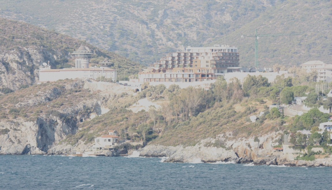 Alkolar Adakule Hotel on the left