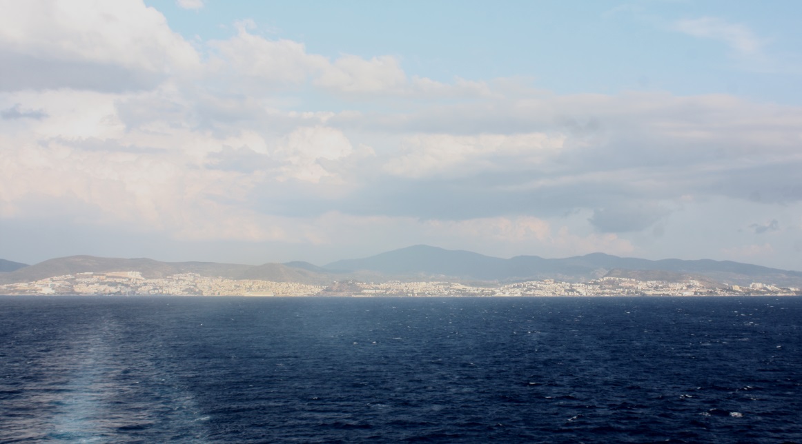 Look back at Kusadasi